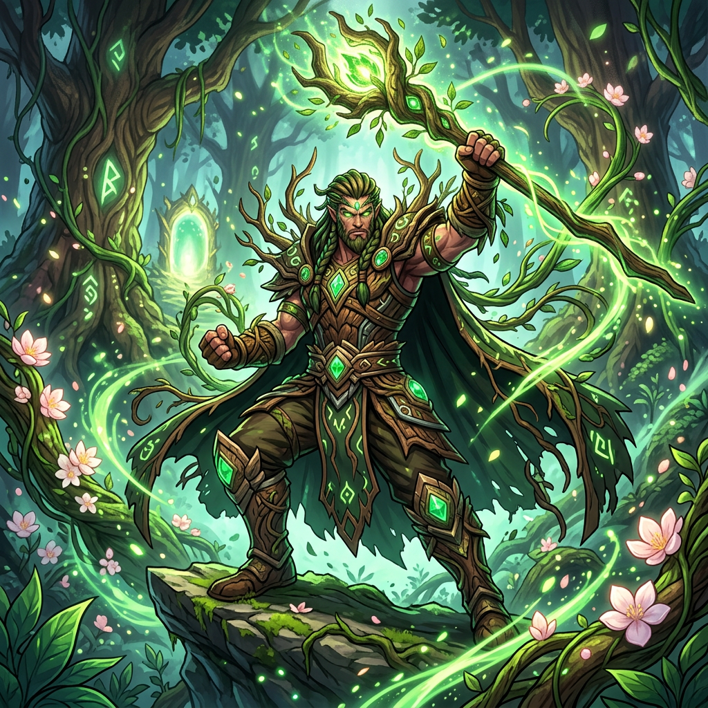 Warlike Druid