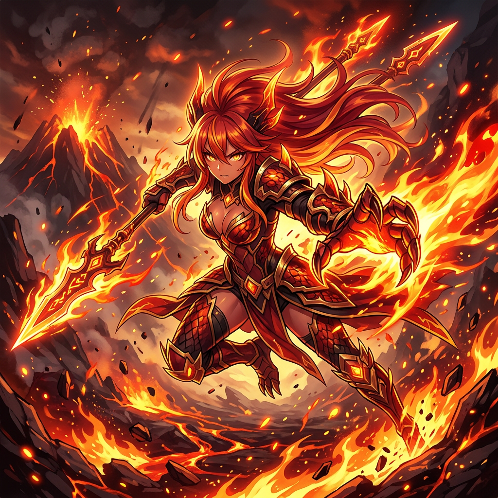 Scarlet Salamander